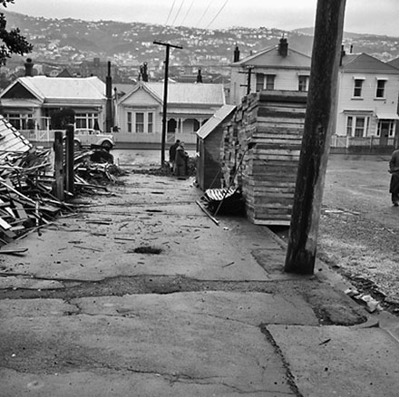 c. Demolished dwelling, corner of Derby Street and Austin Street, Mount Victoria