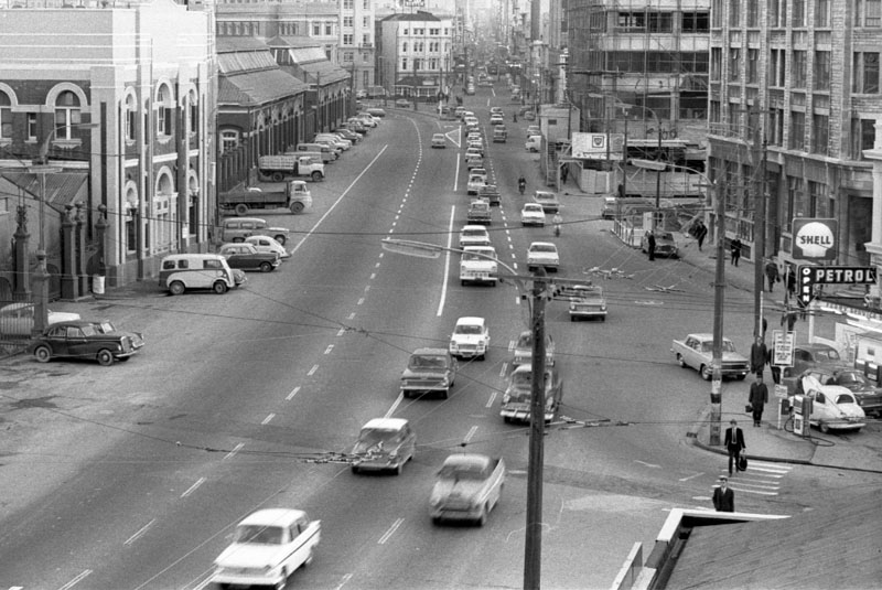 bc. Intersection, streetscape
