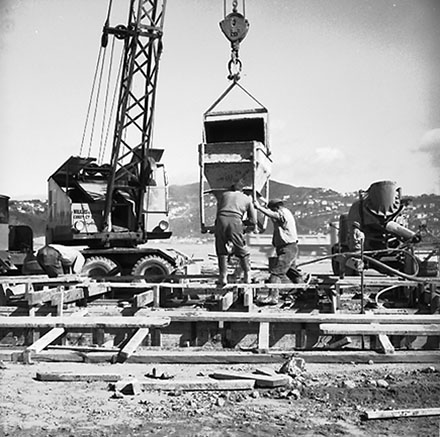 e. Airport, drainage work