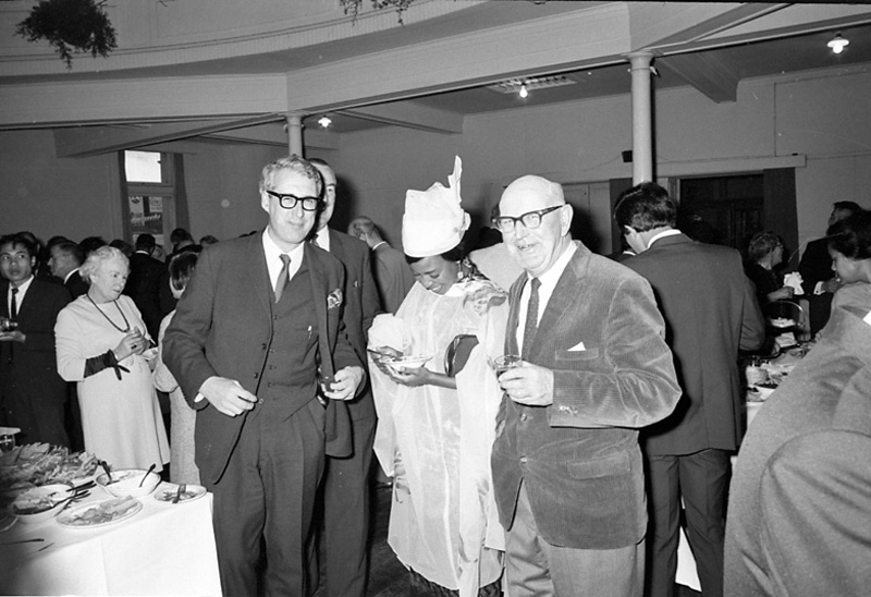 a. Reception, Colombo Plan Students