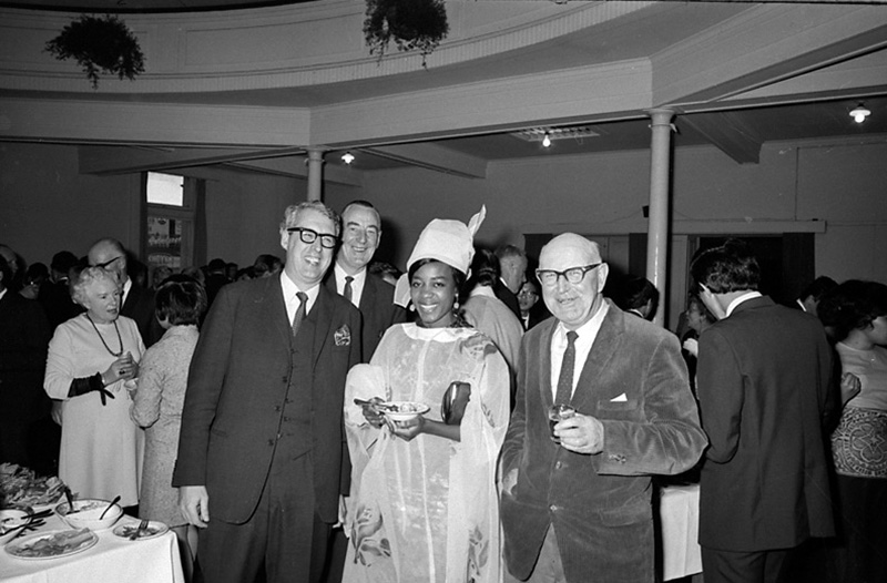 b. Reception, Colombo Plan Students