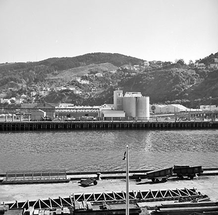 b. Floating dock, Aotea Quay