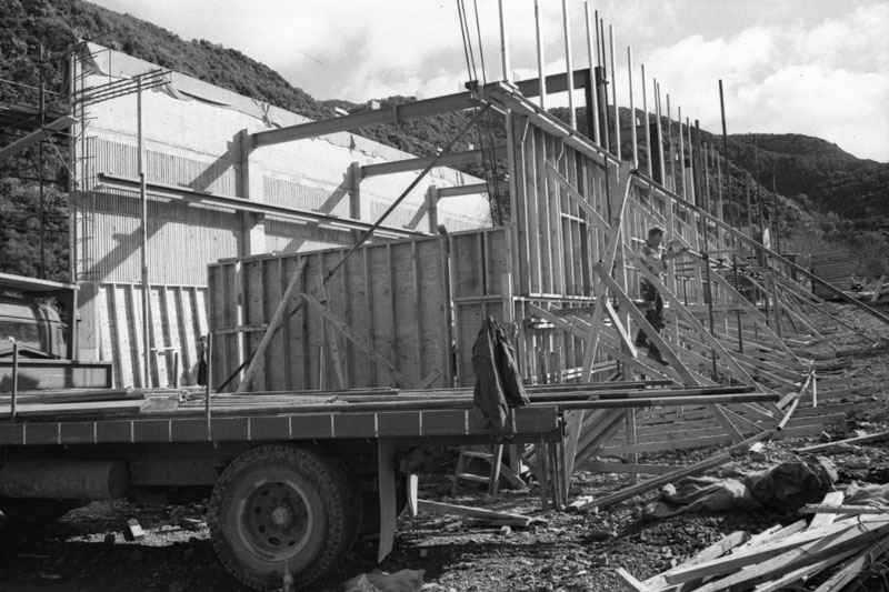 e. Reservoirs: Haywards - constructing pumping station and Punjab Street - watertank and views from area