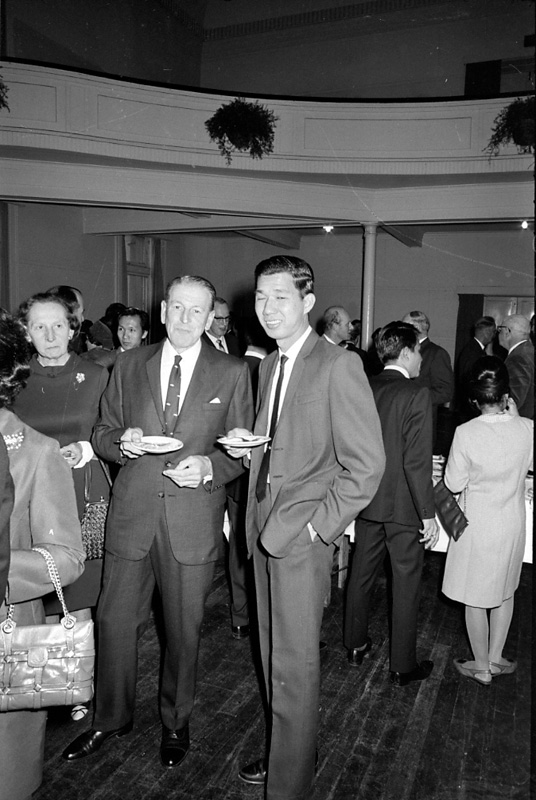 o. Reception, Colombo Plan Students