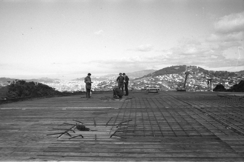 p. Reservoirs: Haywards - constructing pumping station and Punjab Street - watertank and views from area