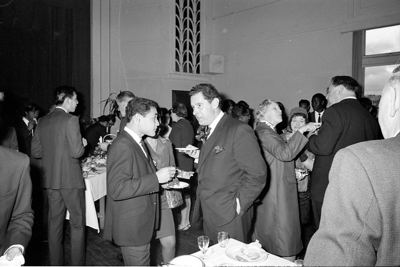 r. Reception, Colombo Plan Students