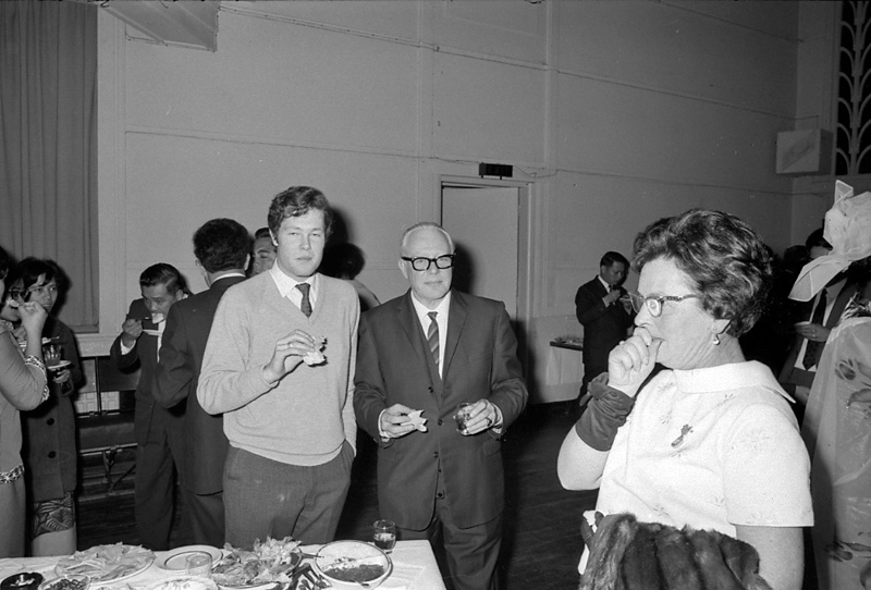 t. Reception, Colombo Plan Students