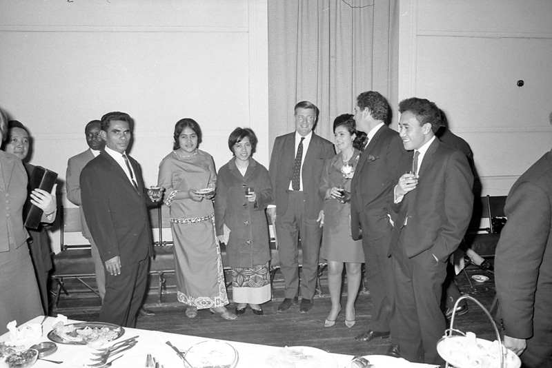 u. Reception, Colombo Plan Students