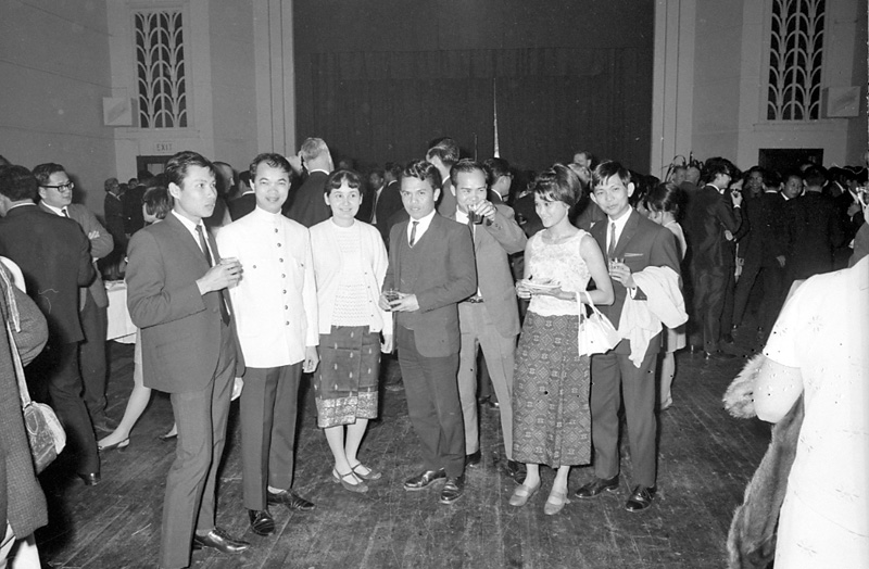 x. Reception, Colombo Plan Students