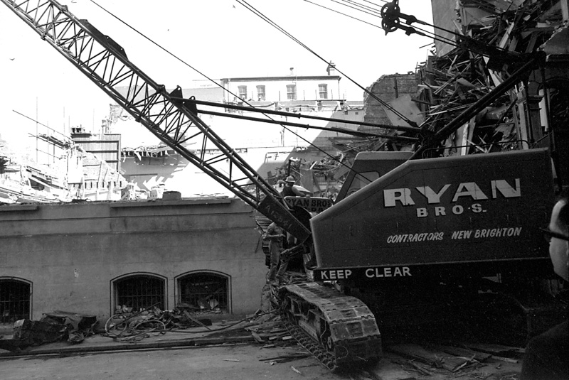 g. Demolition, Bing Harris building, Victoria-Willeston Streets