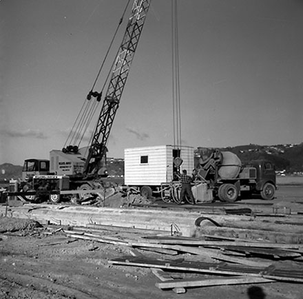 d. Airport, drainage work