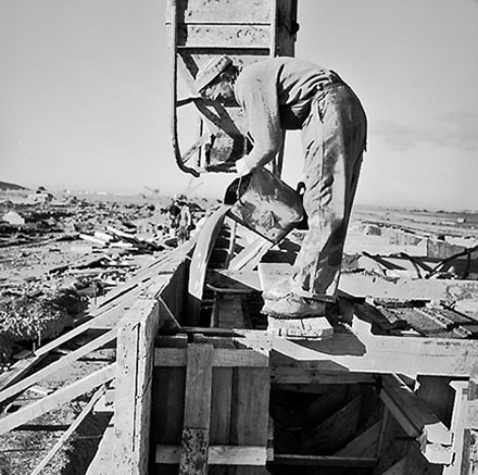 e. Airport, drainage work