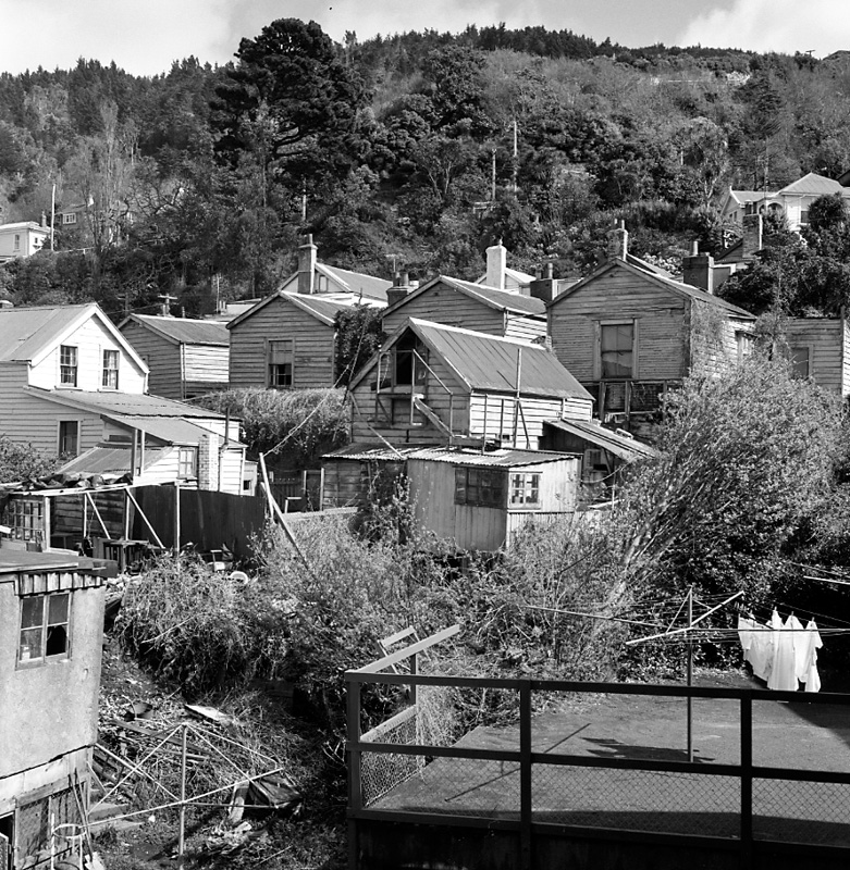 b. Various old dwellings, see log