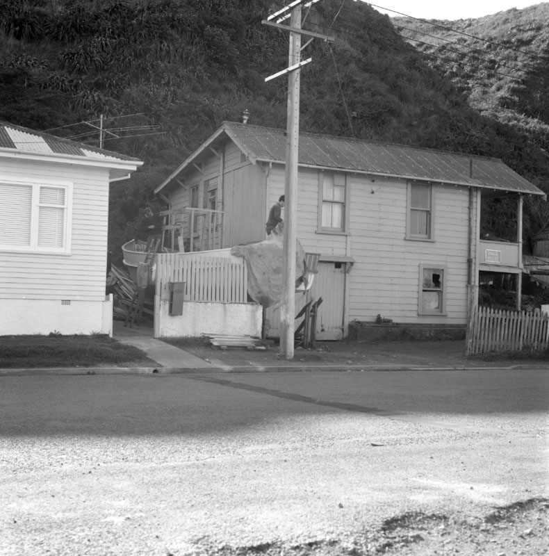 c. Nos 124-126 The Esplanade, Island Bay; boat building