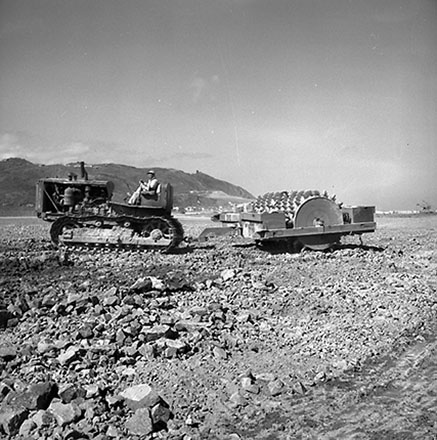 a. Drainage Work, Wellington Airport