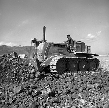 b. Drainage Work, Wellington Airport
