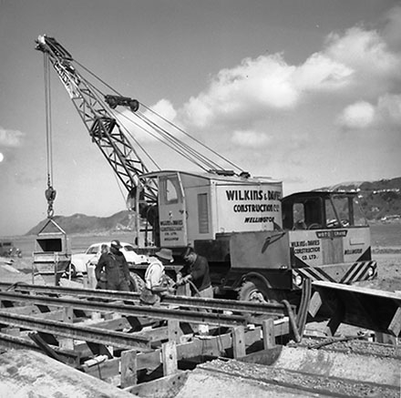 h. Drainage Work, Wellington Airport