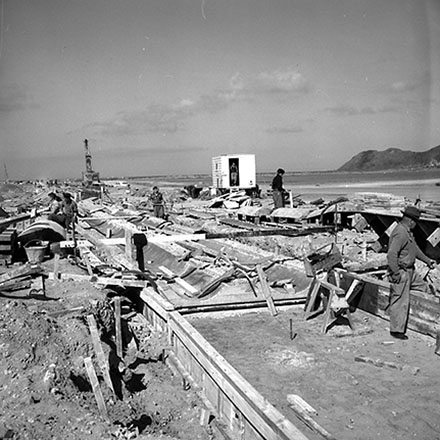 j. Drainage Work, Wellington Airport