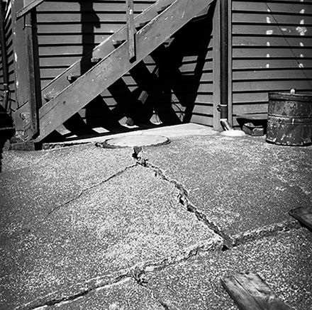 d. Backyards, 6, 8, 11, 13 Moir Street