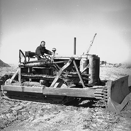 c. Construction of drainage channels, Wellington Airport