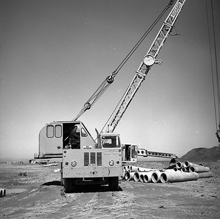 i. Construction of drainage channels, Wellington Airport
