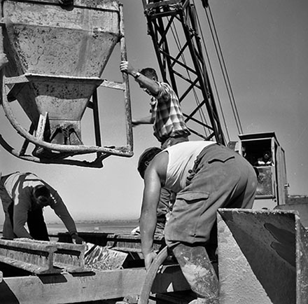 j. Construction of drainage channels, Wellington Airport