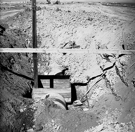 n. Construction of drainage channels, Wellington Airport