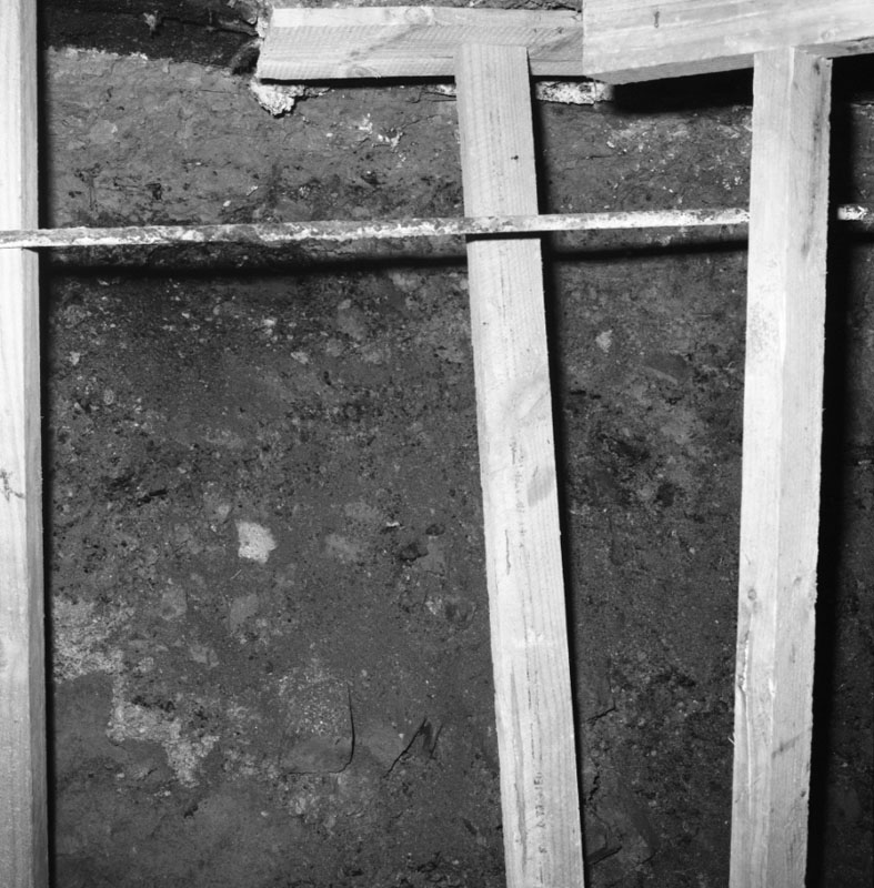 j. 25 Hawker St - excavations prior to repair of shop foundations and basement