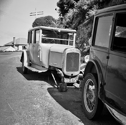 c. Parked motor vehicles, Balfour Street