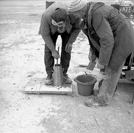 b. Airport, construction of drainage channels