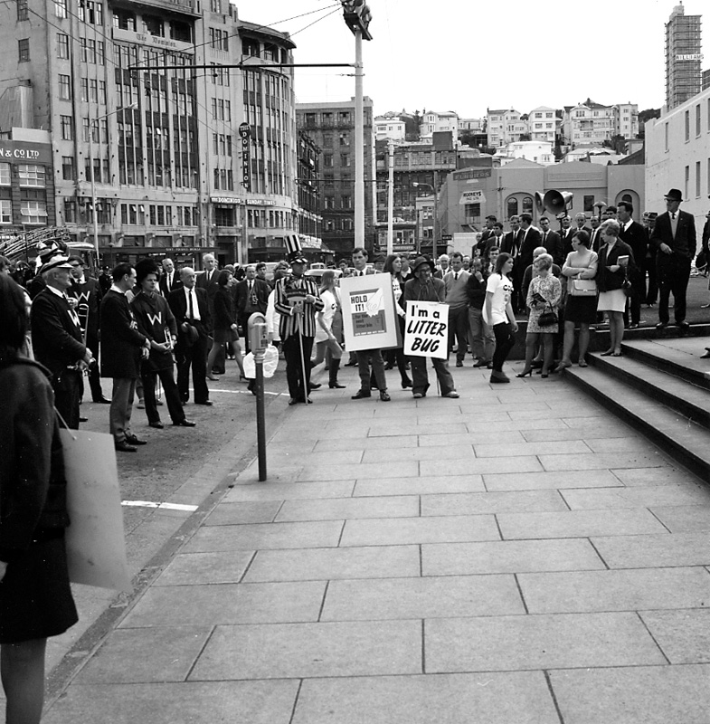 b. Anti-litter parade