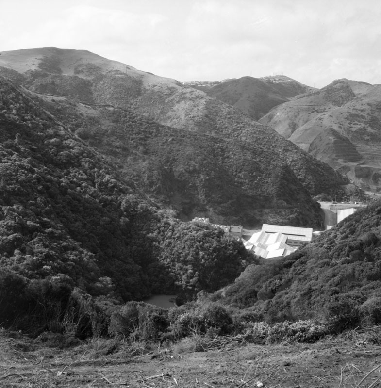 a. Ngauranga Gorge, excavation for harbour fill