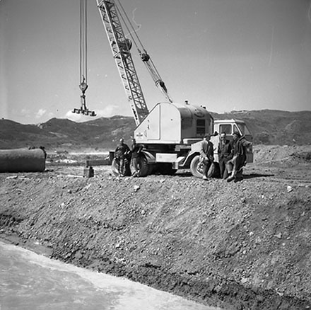 c. Airport, construction of drainage channels