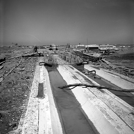 d. Airport, construction of drainage channels