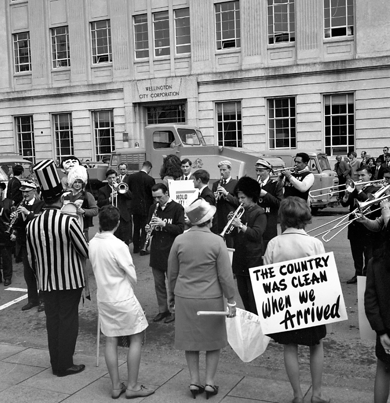 f. Anti-litter parade