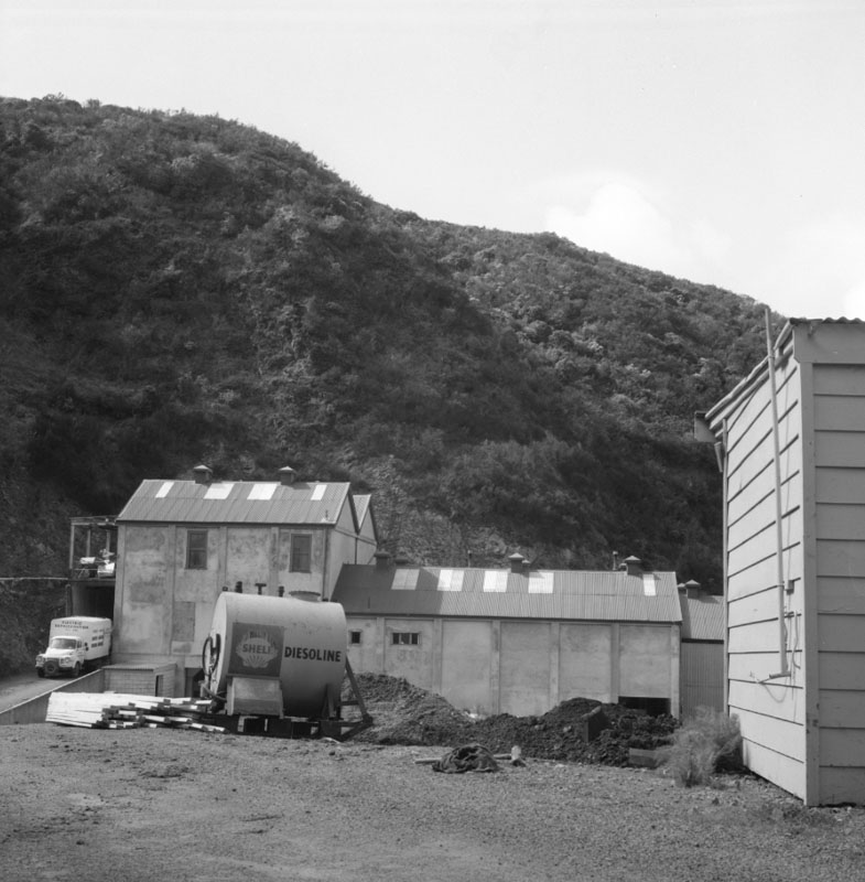 g. Ngauranga Gorge, excavation for harbour fill