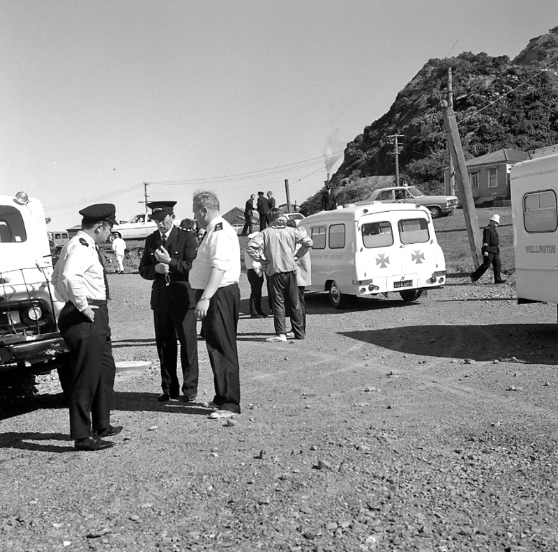 c. Emergency exercise, Lyall Bay