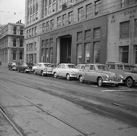 a. Streetscape, Jervois Quay, Customhouse Quay