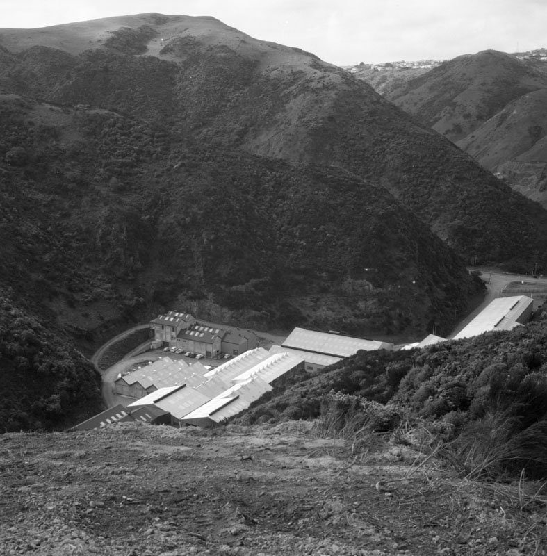 q. Ngauranga Gorge, excavation for harbour fill