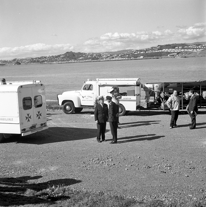 k. Emergency exercise, Lyall Bay
