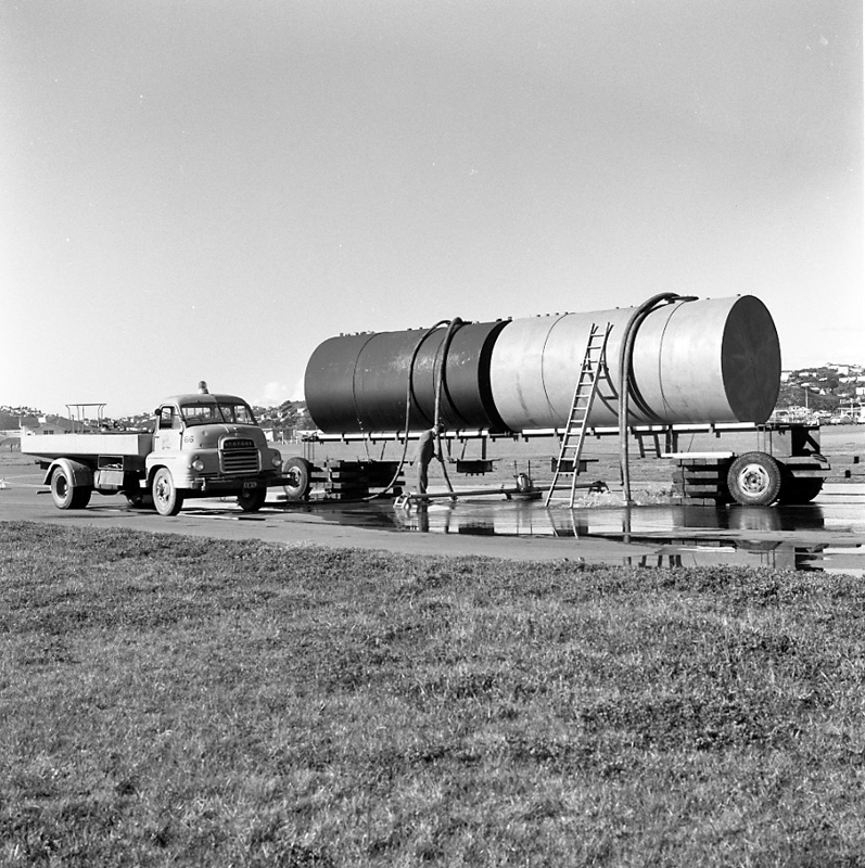 d. Tank, tests on runway, airport