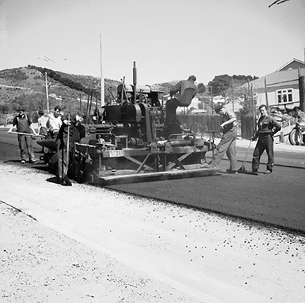 b. Street Works, Paterson Street, Mount Victoria