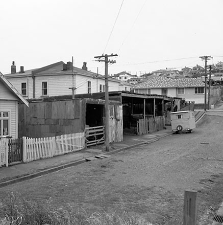 b. Unsafe Structure, Garage, corner of Moxham Avenue and Tapiri Street