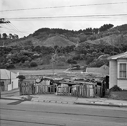 c. Unsafe Structure, Garage, corner of Moxham Avenue and Tapiri Street