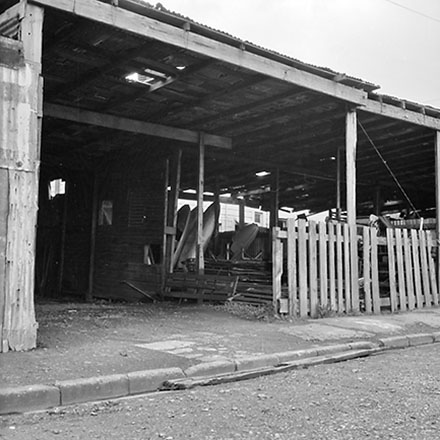 e. Unsafe Structure, Garage, corner of Moxham Avenue and Tapiri Street