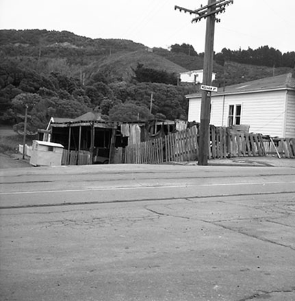 f. Unsafe Structure, Garage, corner of Moxham Avenue and Tapiri Street
