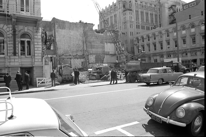 j. Demolition, Kings Chambers. No 18 Mein St. No 18 St Michael's Cres