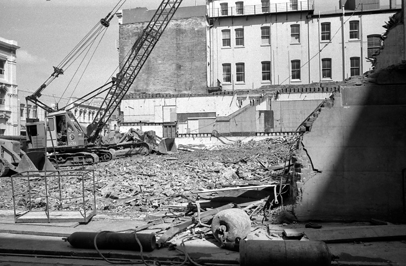 l. Demolition, Kings Chambers. No 18 Mein St. No 18 St Michael's Cres