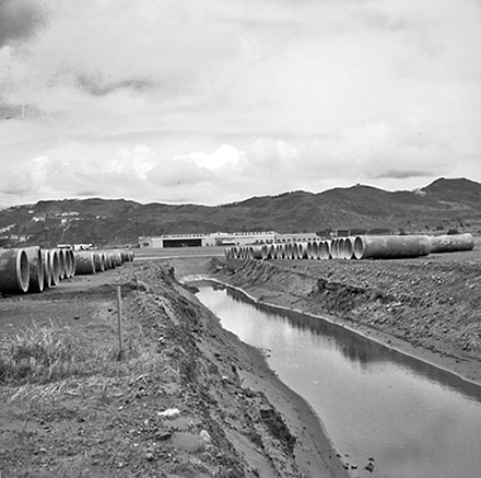 b. Drainage, Airport