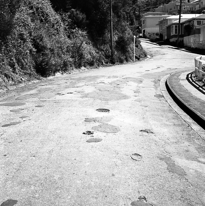 a. Road surface, Mana and Krull Streets